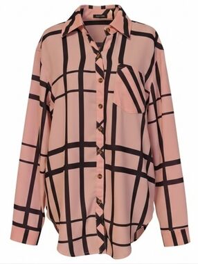 ZC& GF Pink Long Sleeve Shirt L